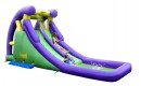 HappyHop Wasserrutsche Twin mit Pool 12,9 qm