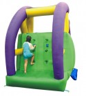 HappyHop Wasserrutsche Twin mit Pool 12,9 qm